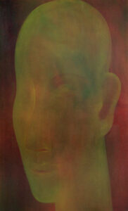 1994 | kopf, oel, auf b. 100cm x 160cm