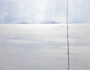 2018 | landscape 2, acryl, Baumwolle 130cm x 100cm